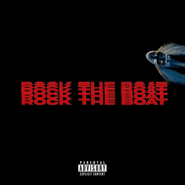 Album cover art for Rock The Boat