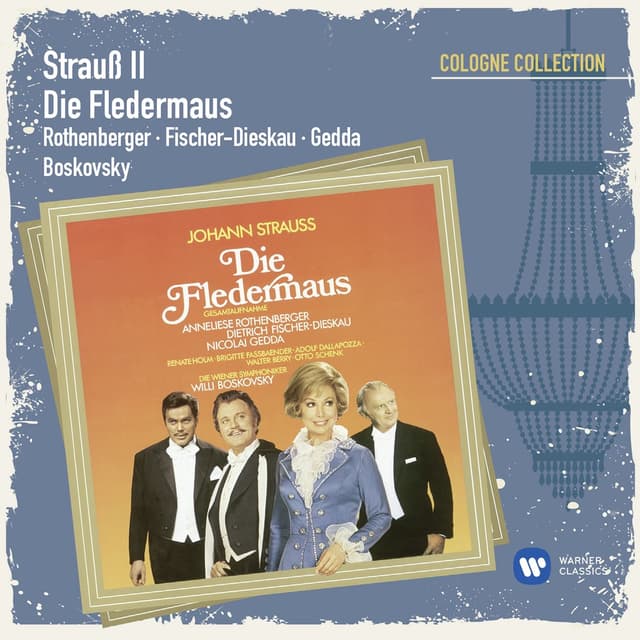 Album cover art for Strauss: Die Fledermaus