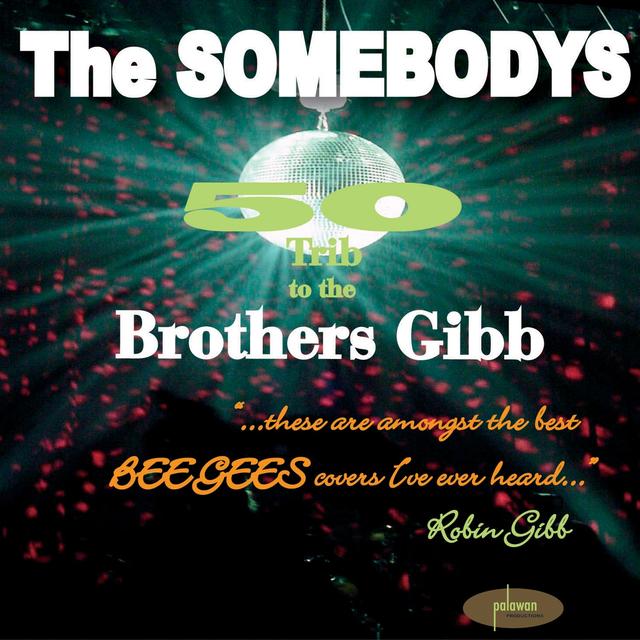 Album cover art for 50 Trib To The Brothers Gibb