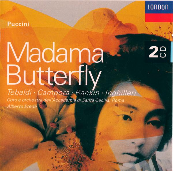 Album cover art for Puccini : Madama Butterfly