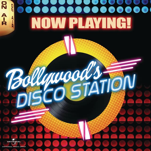 Album cover art for Now Playing! Bollywood’s Disco Station