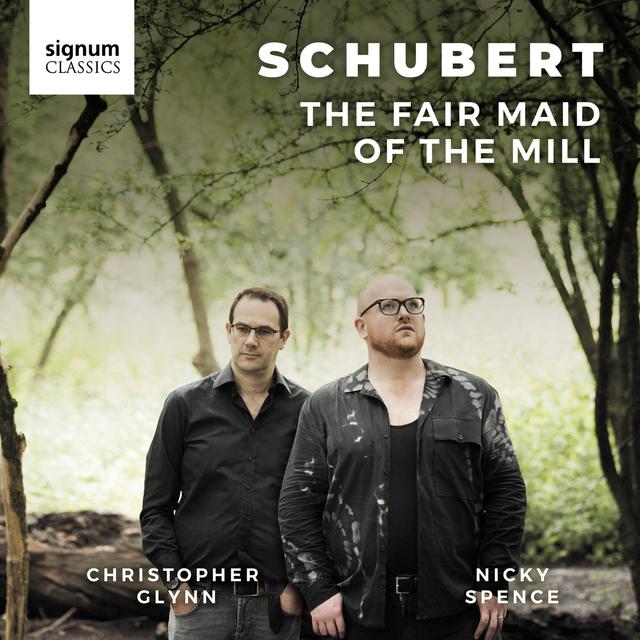 Album cover art for Schubert: The Fair Maid of the Mill
