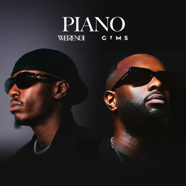 Album cover art for Piano