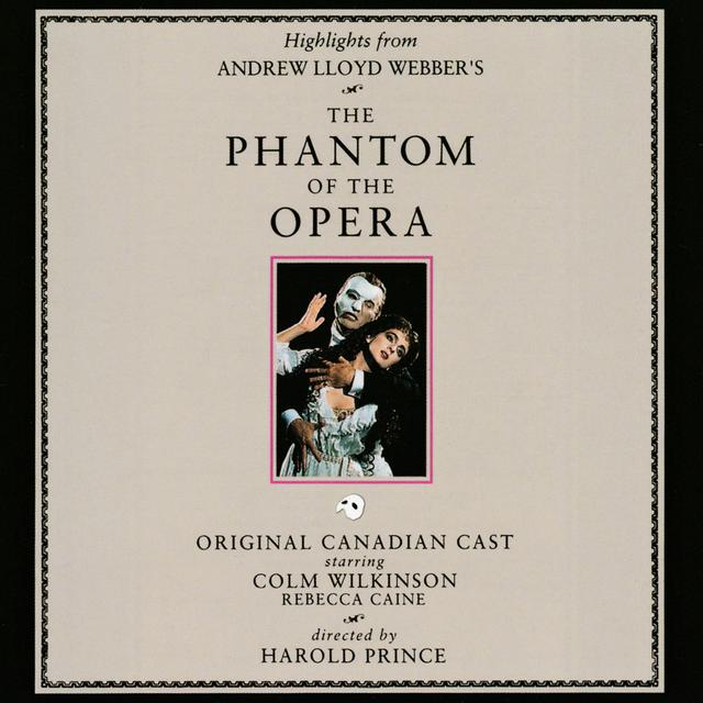 Album cover art for Highlights from The Phantom of the Opera