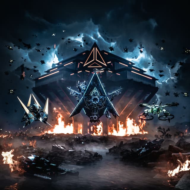 Album cover art for World of Walker, Season One: Rise of the Drones