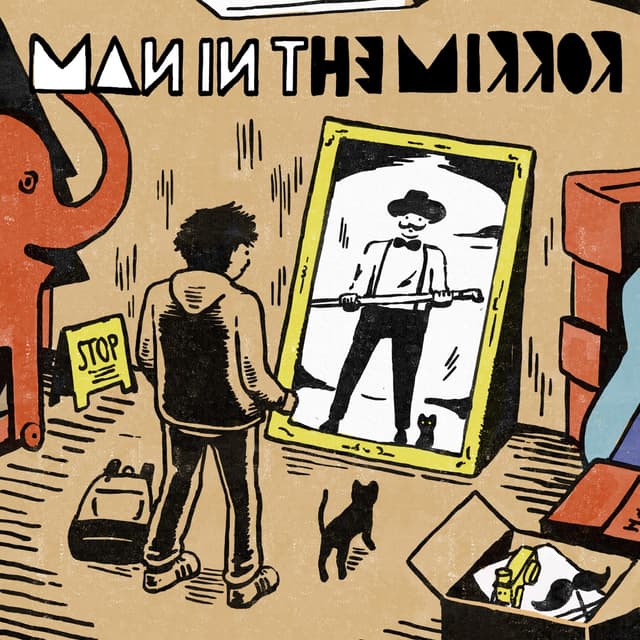 Album cover art for Man in the Mirror