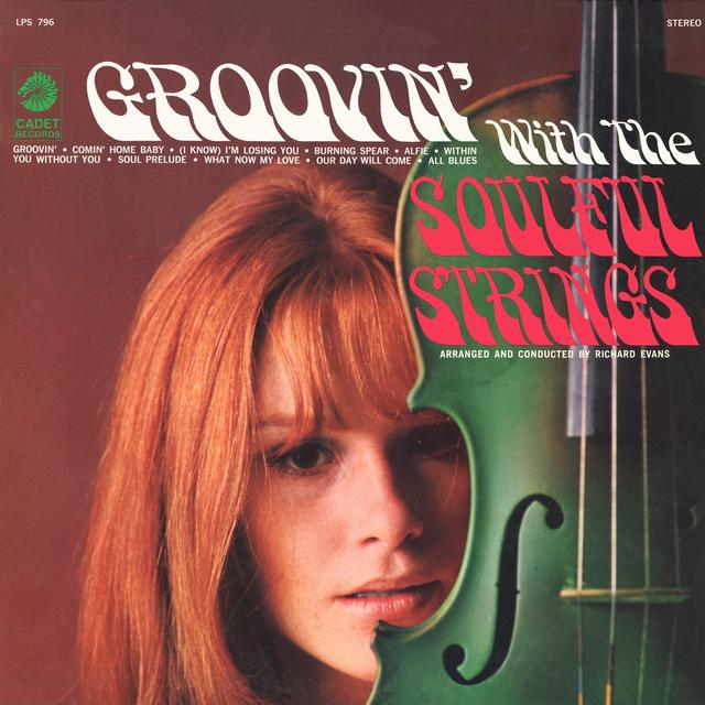 Album cover art for Groovin' With The Soulful Strings