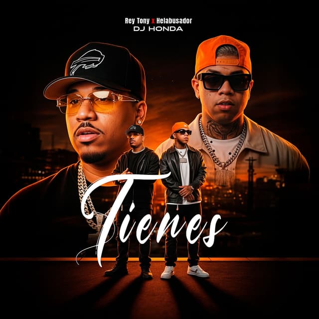 Album cover art for Tienes