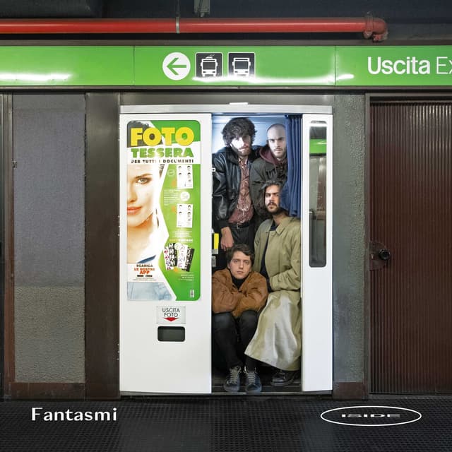 Album cover art for Fantasmi