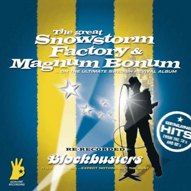 Album cover art for The Great Snowstorm Factory & Magnum Bonum... On the Ultimate Swedish Revival Album