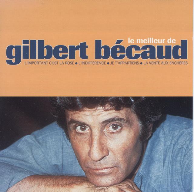 Album cover art for Le Meilleur de Gilbert Bécaud