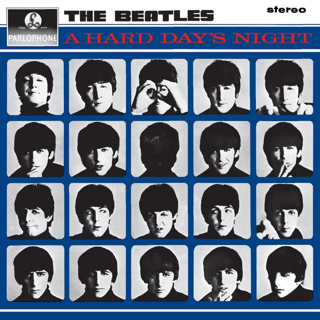 Album cover art for A Hard Day's Night