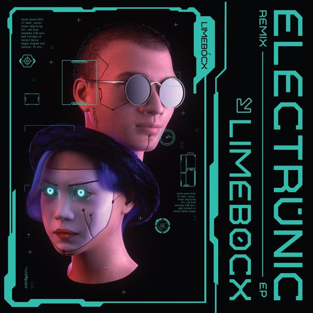 Album cover art for Electrùnic