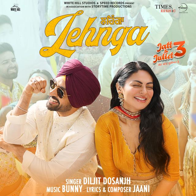 Album cover art for Lehnga (From "Jatt & Juliet 3")