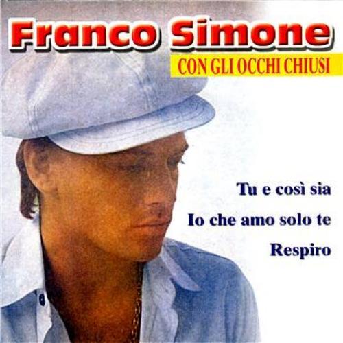 Album cover art for Con Gli Occhi Chiusi