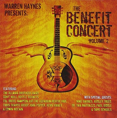 Album cover art for Warren Haynes Presents: The Benefit Concert Vol. 2