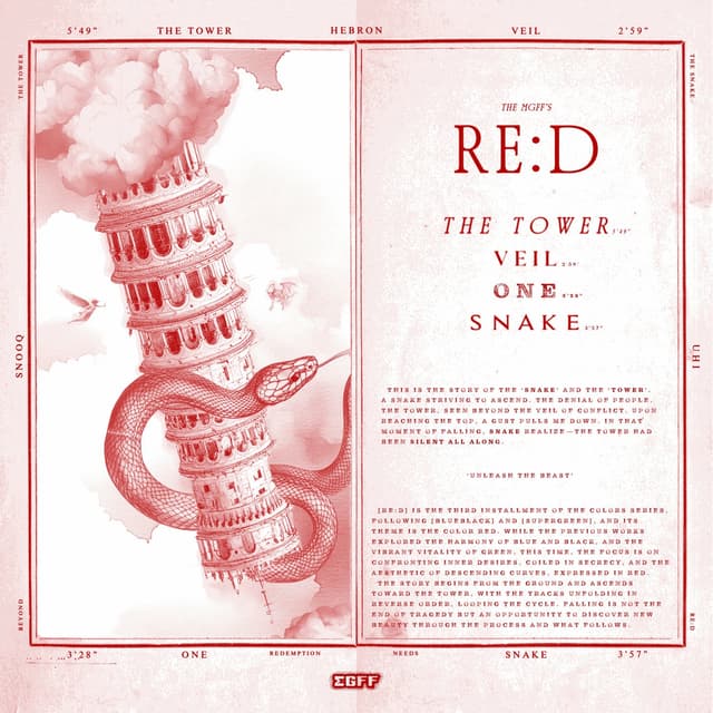 Album cover art for RE:D