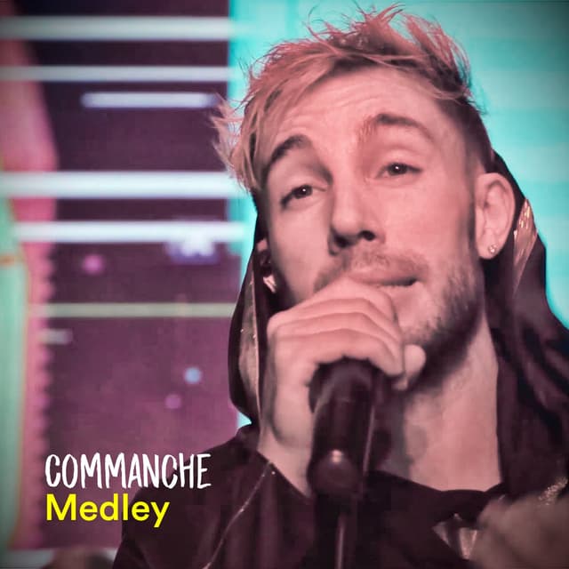 Album cover art for Medley: Como Te Lo Digo / Tonta / Esa Malvada / Una Cerveza / La Cola / Escápate Conmigo / Me Voy / Sin Pijama / Con Calma / Calma