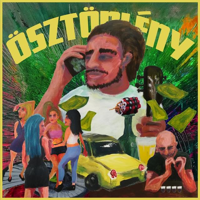 Album cover art for Ösztönlény