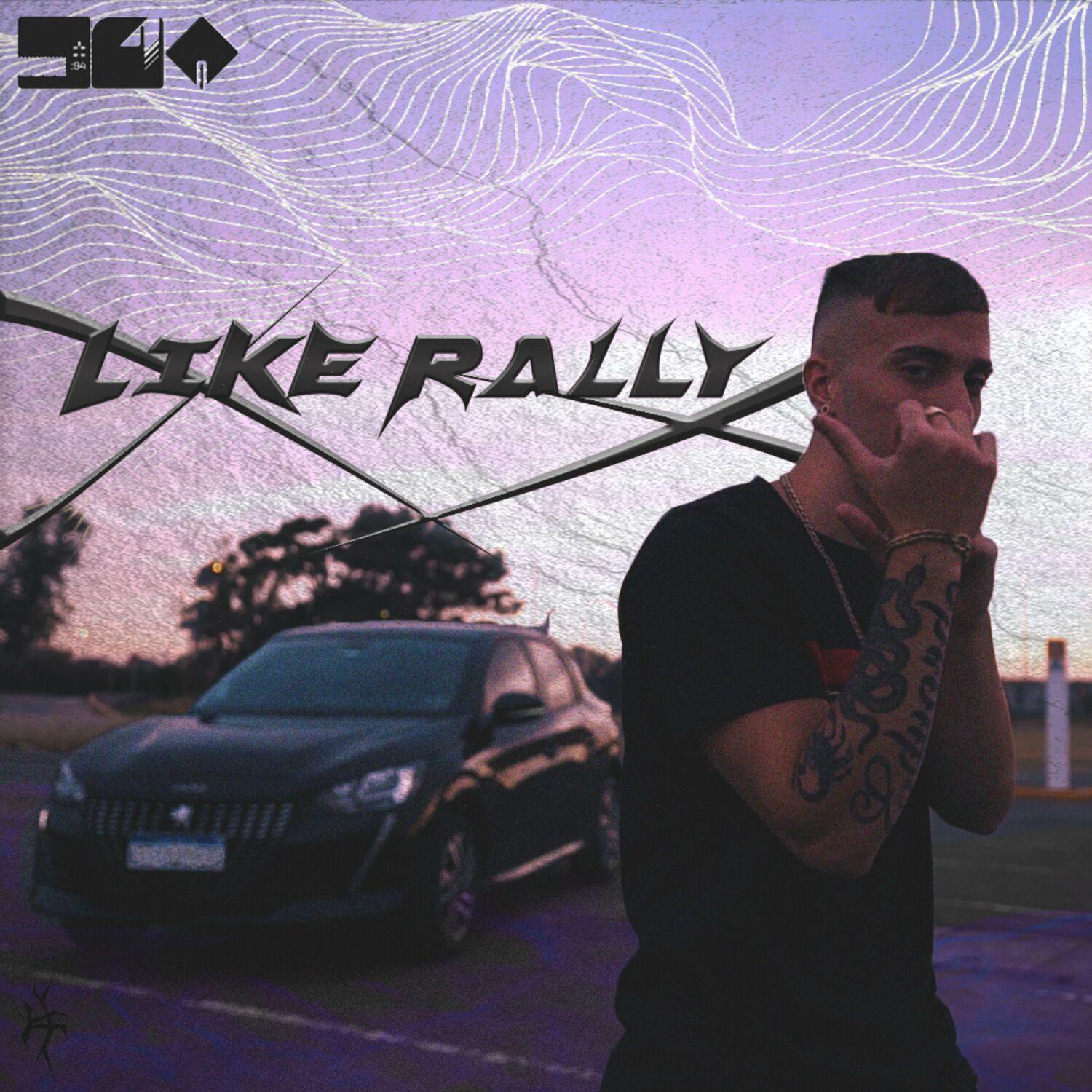 Lyric cover art as blurred background