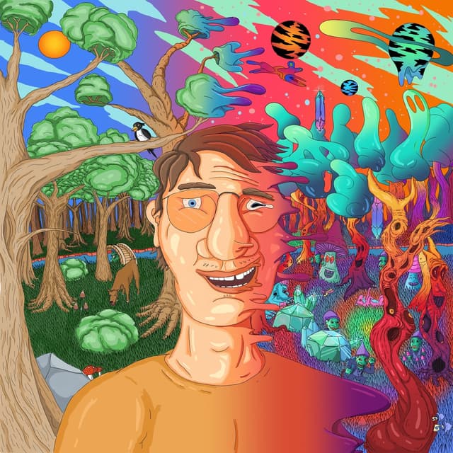 Album cover art for danser med tjommi