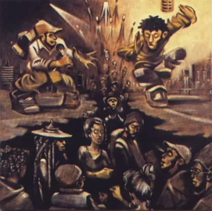Album cover art for Underground Rise Vol. 1: Sunrise/Sunset