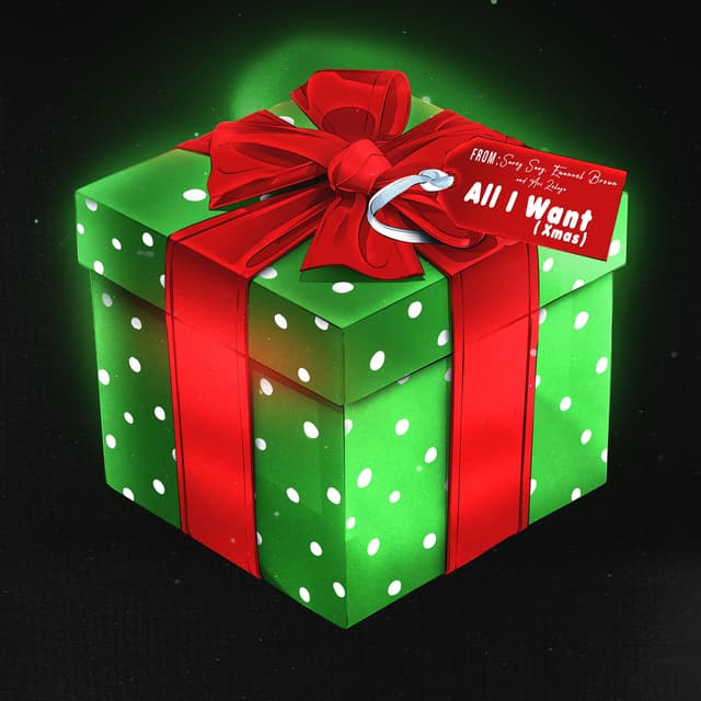 Album cover art for All I Want (Xmas)