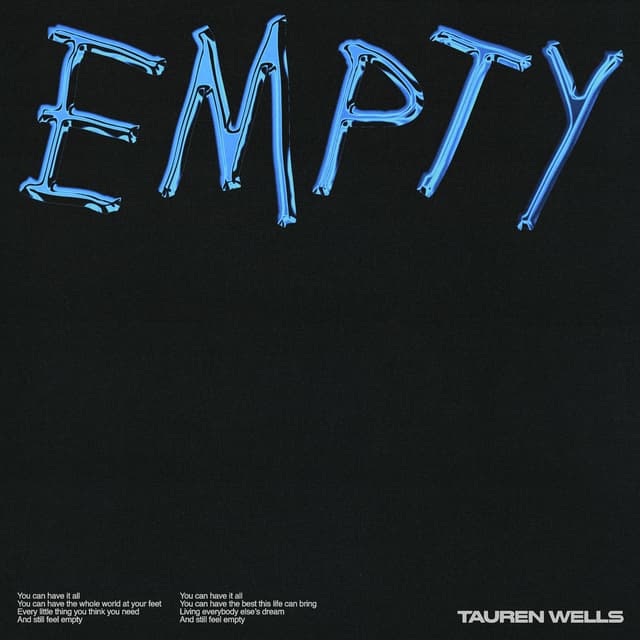 Album cover art for Empty