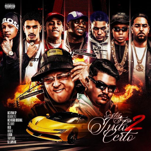 Album cover art for Sexta feira 2 “TUDO CERTO”