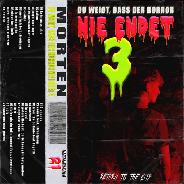 Album cover art for RETURN TO THE CiTY (Level 9 - du weißt, dass der horror nie endet 3)