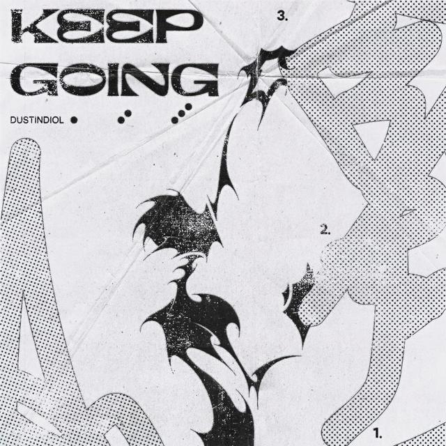 Album cover art for Keep going
