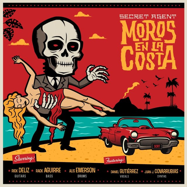 Album cover art for Moros En La Costa