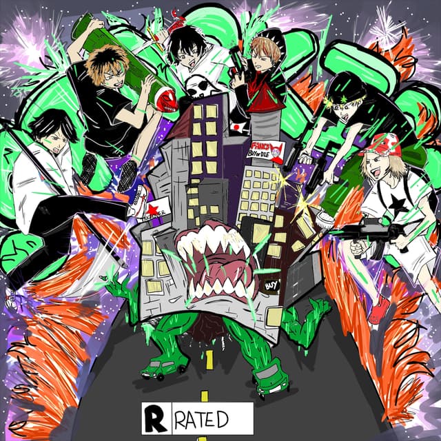 Album cover art for R-RATED