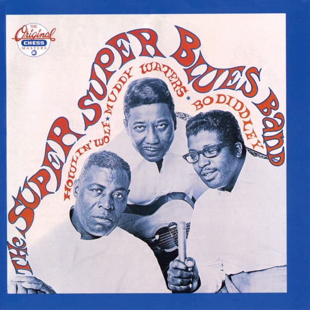 Album cover art for The Super Super Blues Band