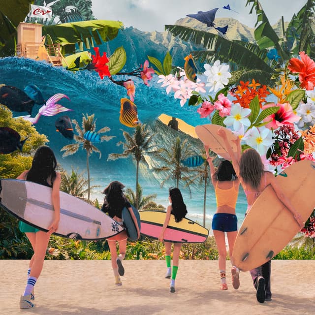 Album cover art for Velvet Summer - Summer Mini Album