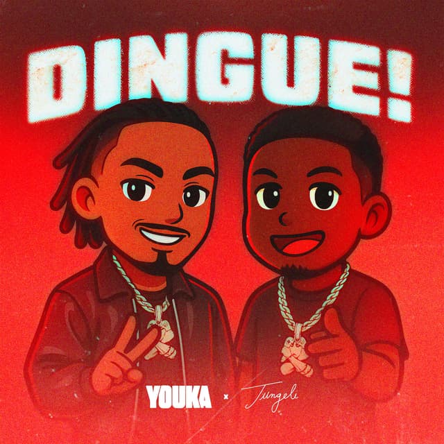 Album cover art for Dingue !