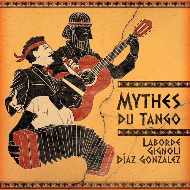 Album cover art for Mythes du tango