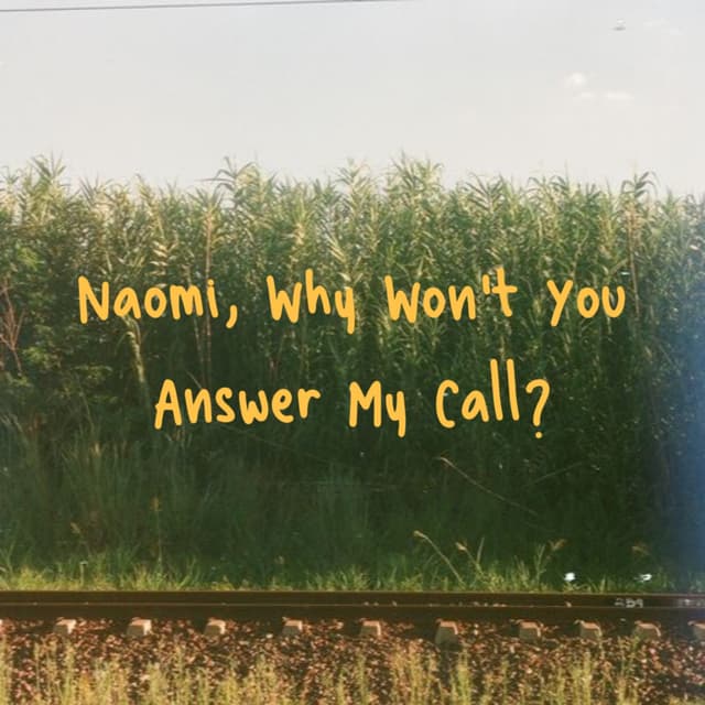 Album cover art for Naomi, Why Won't You Answer My Call?