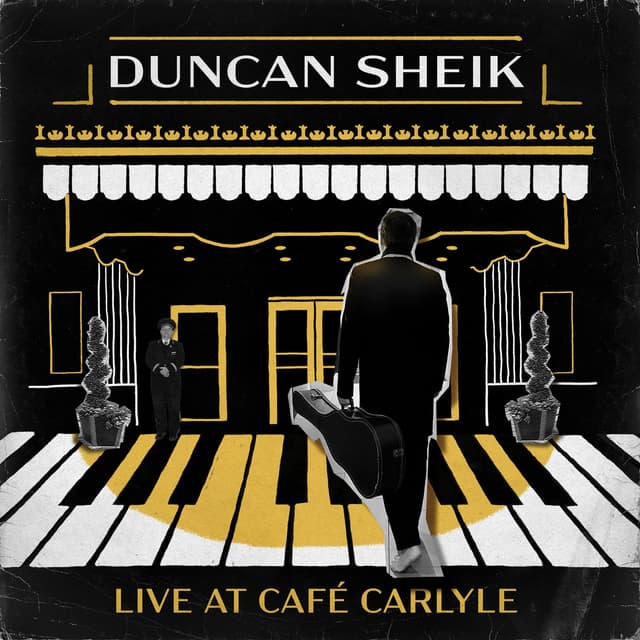 Album cover art for Live at the Cafe Carlyle