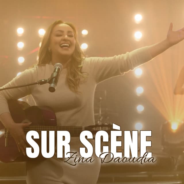 Album cover art for Sur Scène