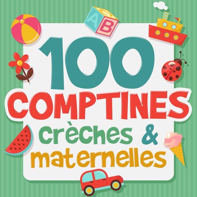 Album cover art for 100 Comptines Crèches Et Maternelles