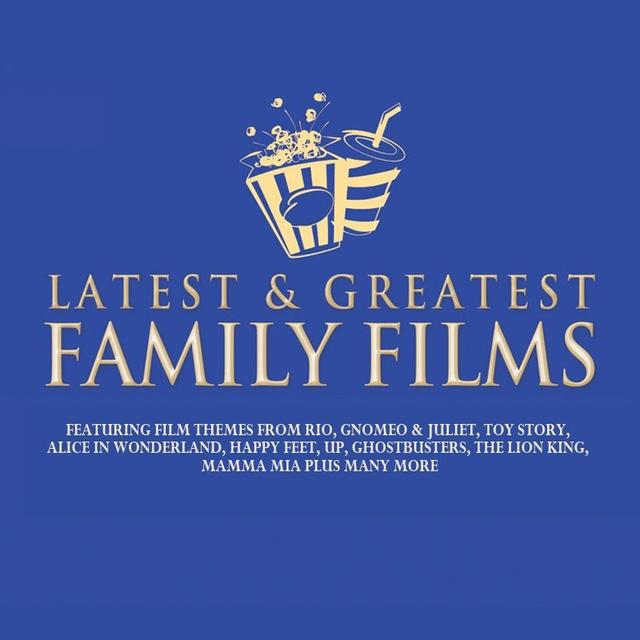 Album cover art for Latest & Greatest Family Films