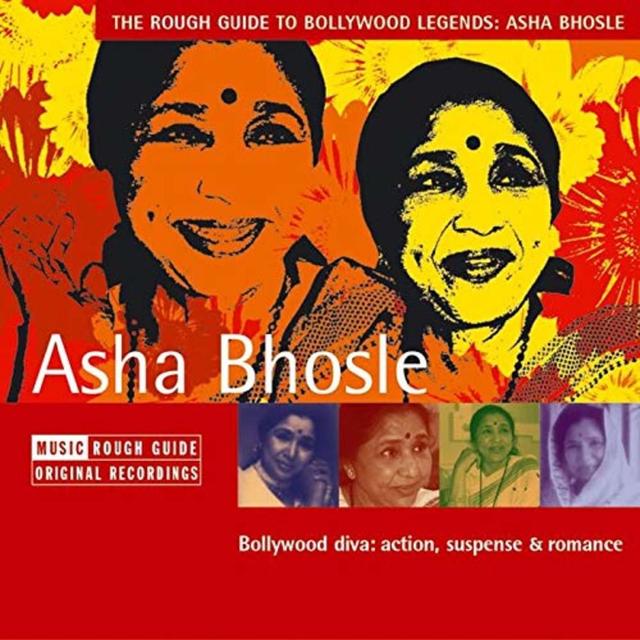 Album cover art for Rough Guide: Asha Bhosle