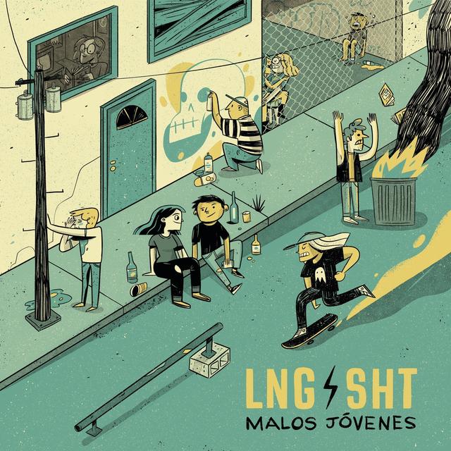 Album cover art for Malos Jóvenes