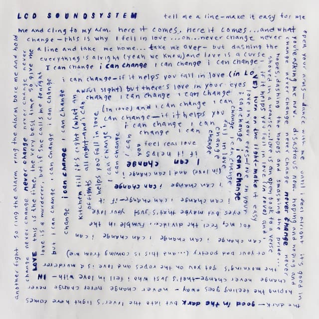 Album cover art for I Can Change