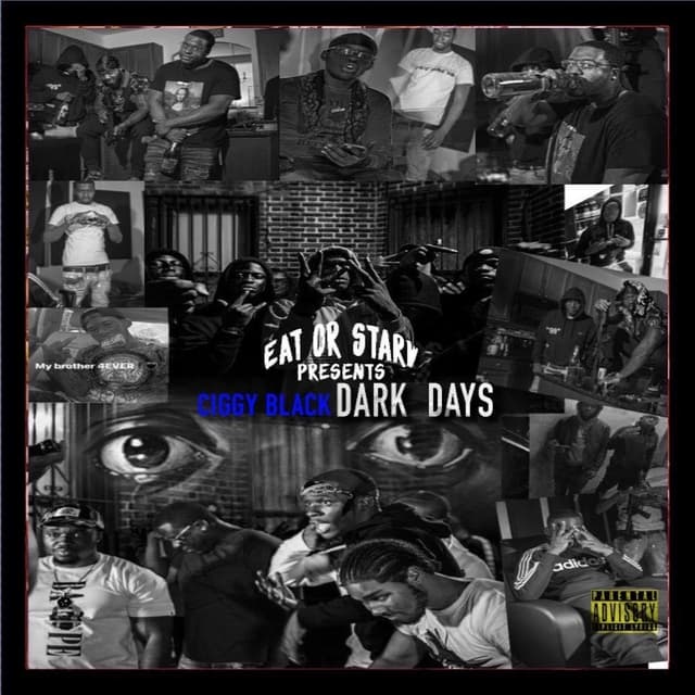 Album cover art for Dark Days