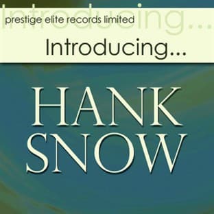Album cover art for Introducing….hank Snow