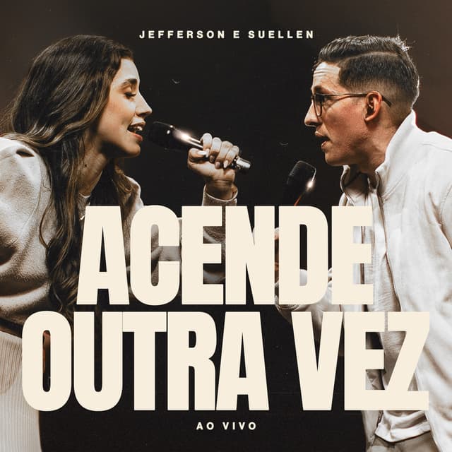 Album cover art for Acende Outra Vez
