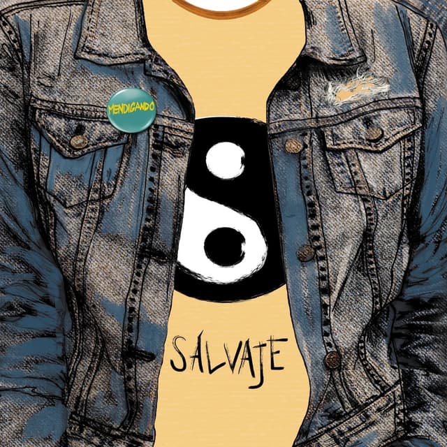 Album cover art for Salvaje