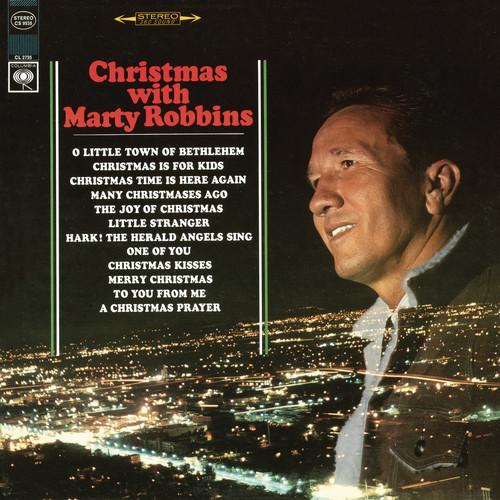 Album cover art for Christmas With Marty Robbins